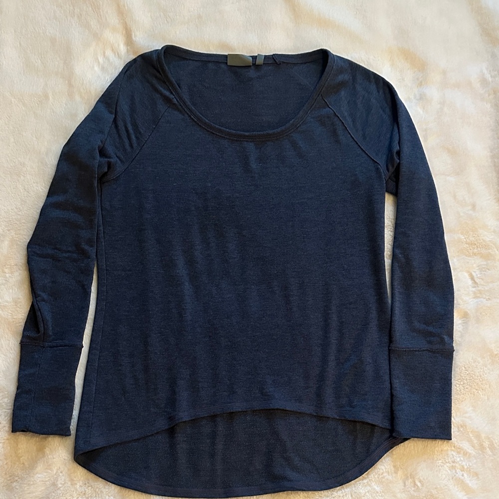 Athleta Dark Blue Long Sleeve Top